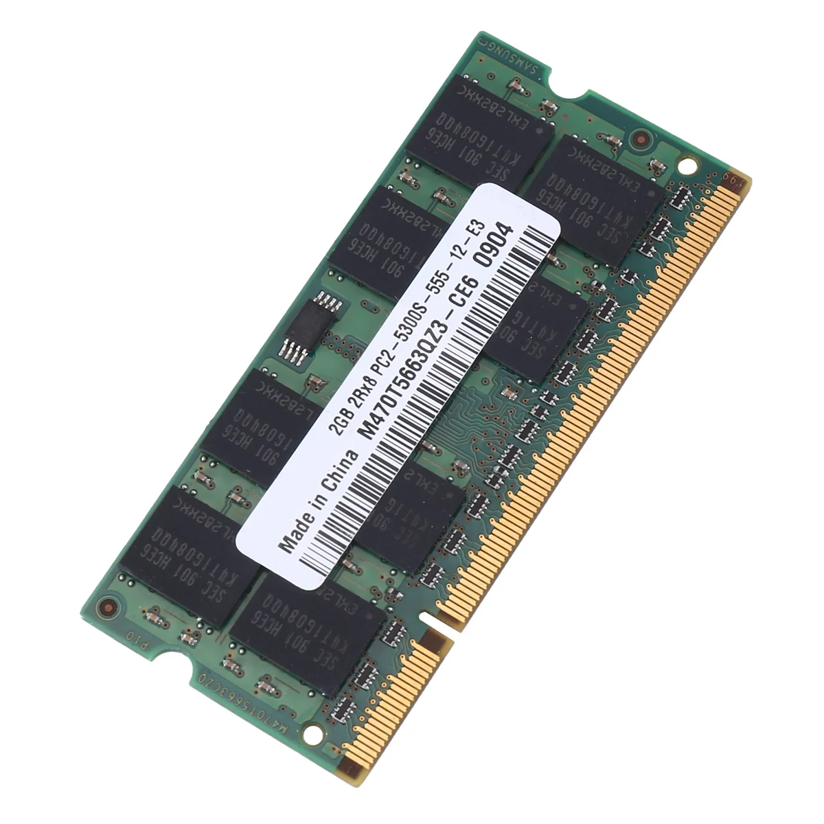 DDR2 2GB RAM Memory PC2 5300 Laptop RAM Memoria SODIMM RAM 667MHz Memory 200Pin RAM Memory