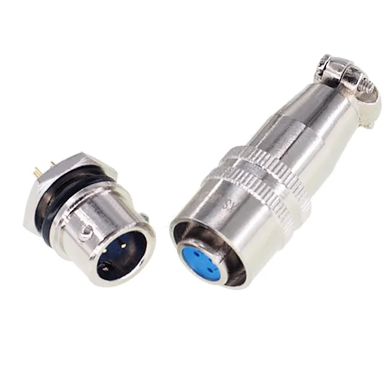 5/20PCS XS8 XS9 XS10 Aviation Connector push-pull Quick Connector 2 3 4 5 PIN Gold Plated Contact Male Female Plug Socket ﻿