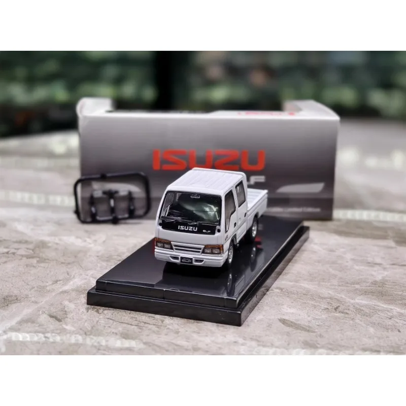 1:64 نموذج سيارة صغير من السبائك المصبوبة على شكل صندوق مزدوج الصف، زينة للبالغين، هدية للأولاد، قابلة للجمع. #4