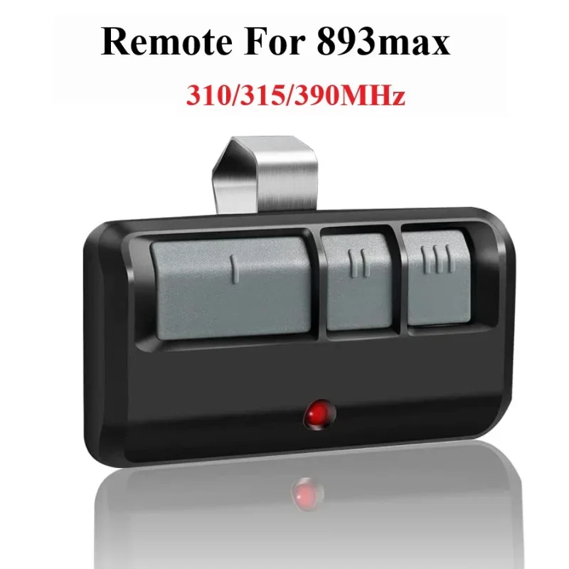 893MAX 895MAX 890MAX 893-LMK   315MHz 390Mhz Billion Code Garage Door Opener  Remote Control