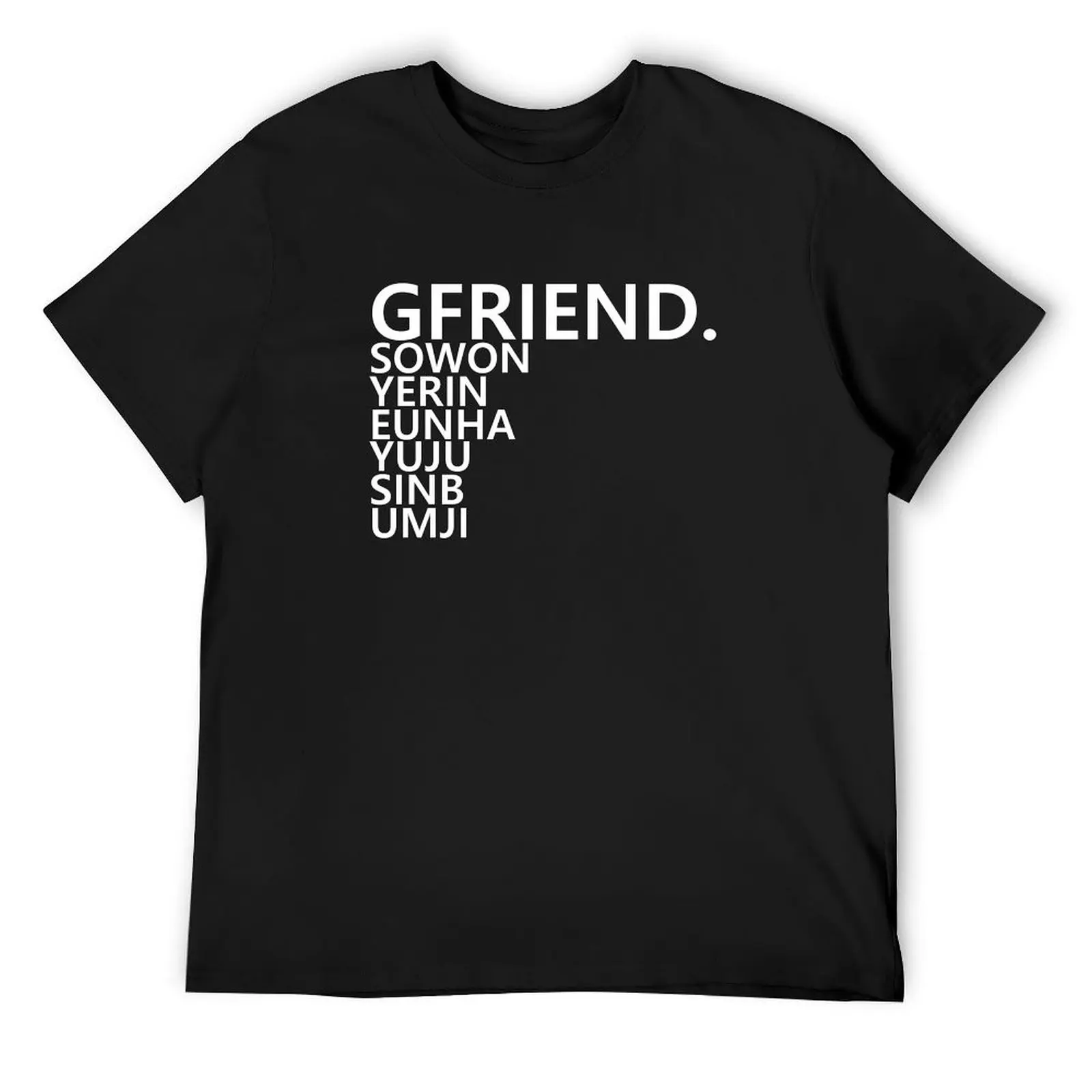 gfriend kpop T-Shirt Short sleeve tee man clothes mens fashion