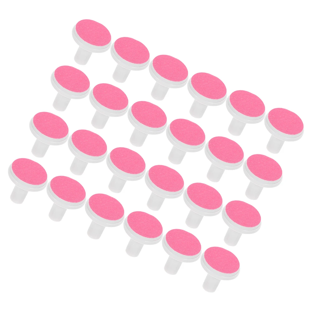 

24 pcs Baby Grinder Heads Electric Trimmer Pads Replacement Nail Trimmer Replacement Pads Red 1 6 Months Safe Sandpaper