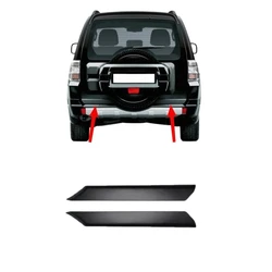 1 Pcs or Pair Back Door Lower Garnish for Pajero V90 2007-2011 Tail Door Protector Cover for Montero V80 Door Cover 5837A010