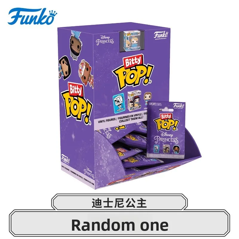 正規版 FUNKO POP「ディズニープリンセス アリエル ブラインドボックス」アニメアクションデスクトップデコレーションオーナメントモデルおもちゃコレクタブルモデル