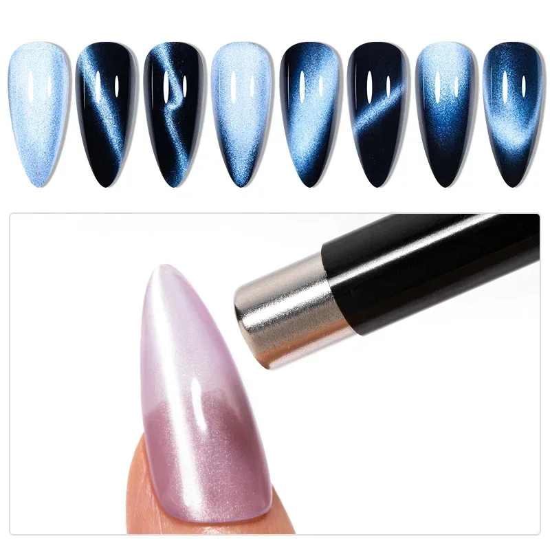 3D Kat Magnetische Nail Art Pen 3 Kleuren Sterke Magnetische Stok voor DIY Gel Polish Nagels Schilderen - UV Gel Magic Manicure Gereedschap