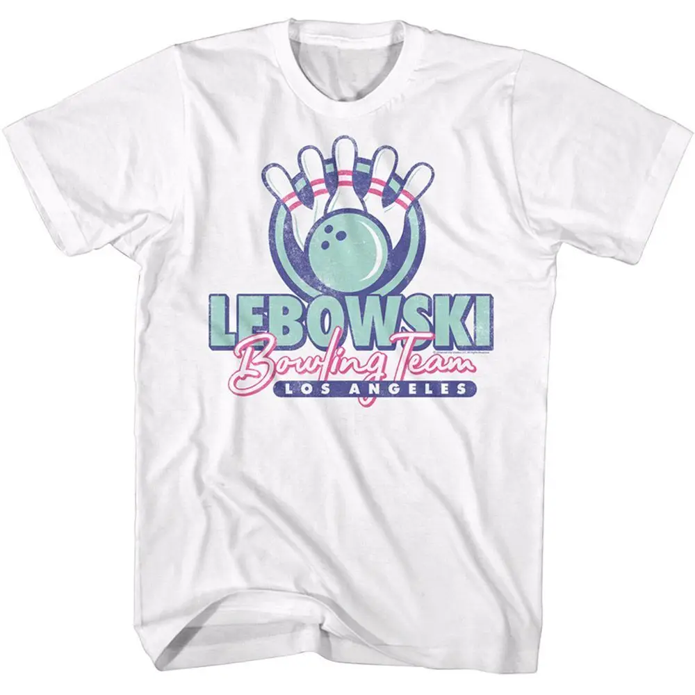 The Big Lebowski La Bowling Team Movie T Shirt