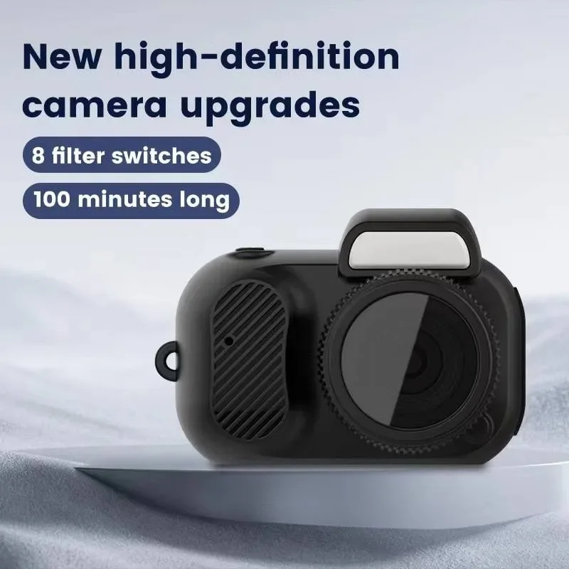 Portable CCD Digital Camera with Retro Filters for Students Campus Life Recording Photography and Videography