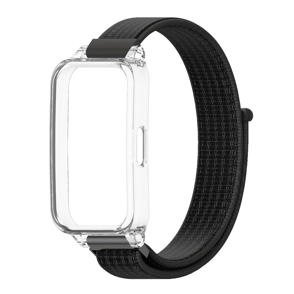Cinturino per Huawei Band 10 9 8 Bracciale cinturino in nylon per cinturino Huawei Band 10 con custodia protettiva per cinturino Huawei Band 9