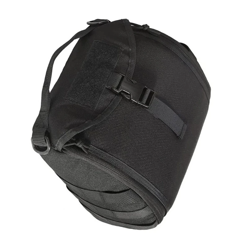 casque tactique E74B, pochette transport rangement Molles pratique pour le sport, chasse, le tir,