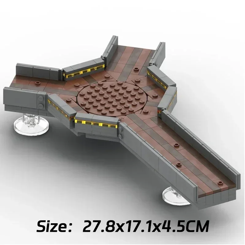 Modelo de película estrella Popular, ladrillos de construcción Moc, clon de asedio, tecnología Diorama, bloques modulares, regalo, juguetes de Navidad, conjuntos DIY de montaje