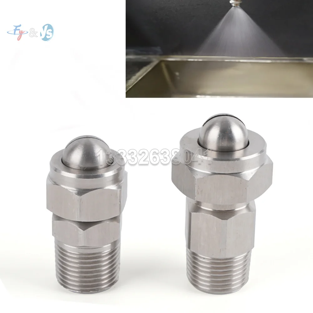 Slotted Air Nozzle, Fan Shape Blow-off Nozzle for Compressed Air, Steam & Gas, High Pressure Industrial Blower Nozzle