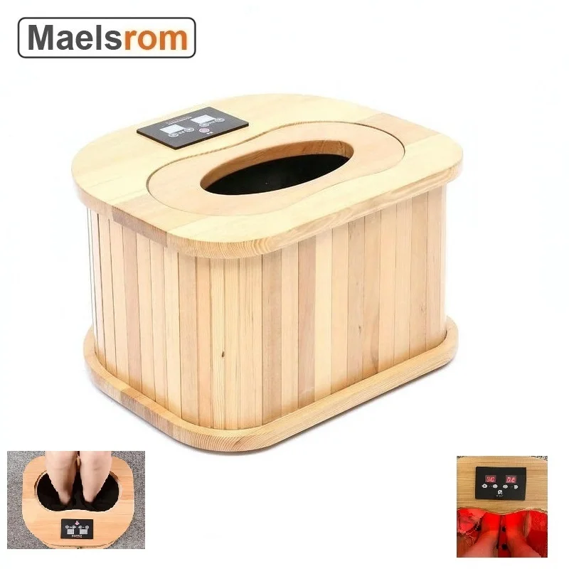 

Portable Bucket Foot Spa Low EMF Far Infrared Foot Sauna Without Water For Blood Circulation Muscle Relaxing Detoxifying