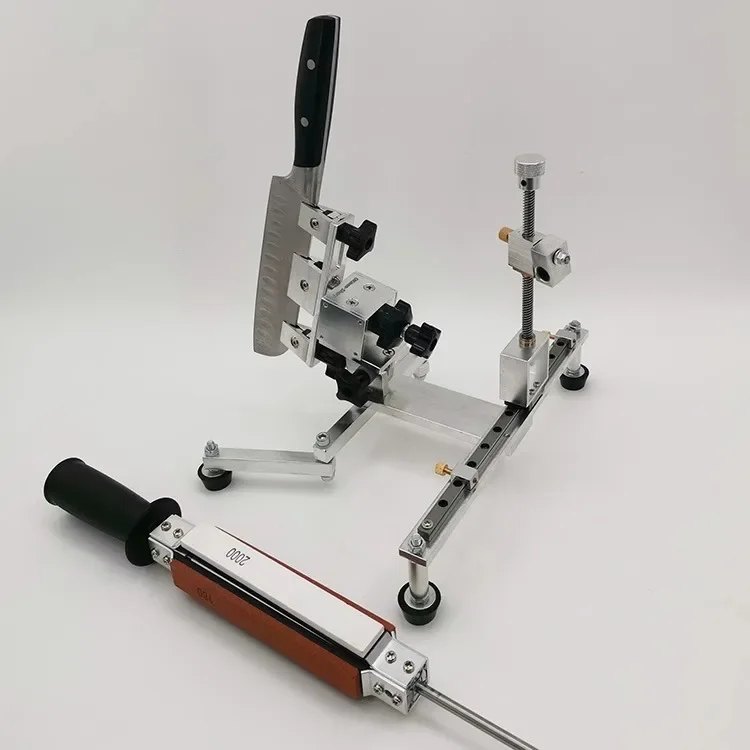 New Manual Reversible Knife Sharpener Longmen Sliding Rail Fixed Angle Knife Sharpener