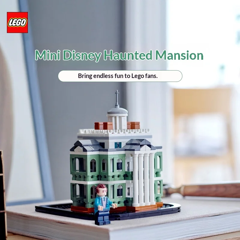 

LEGO Building Blocks Disney Series 40521 Mini Disney Ghost Mansion Boys and Girls Children's Puzzle Building Blocks Toy Gift