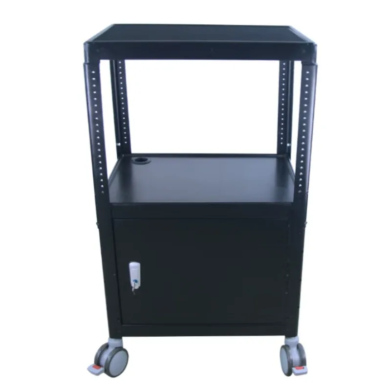 Projector table Conference trolley Mobile computer trolley Four-wheel machine room workbench Operation and maintenance trolley