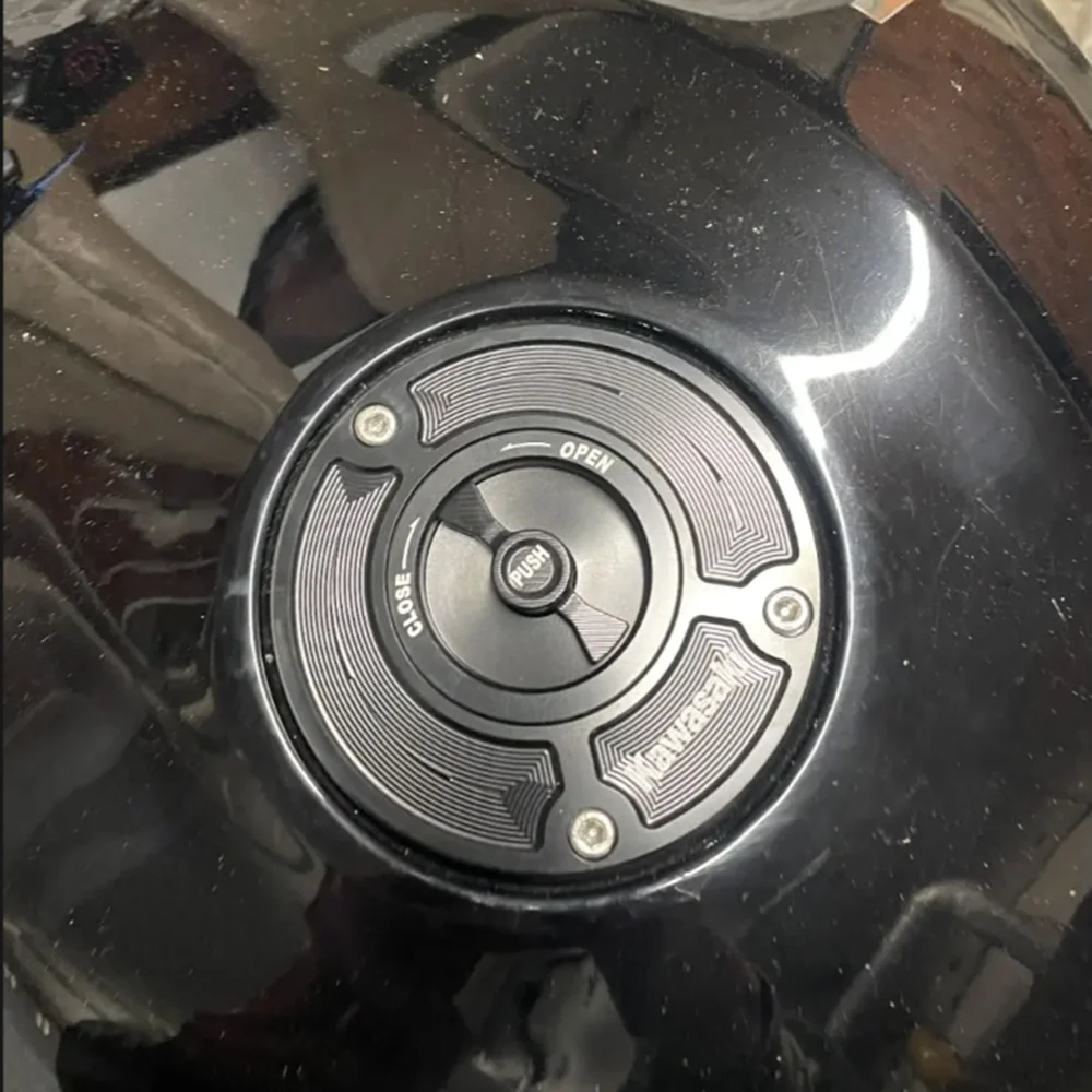 Motorcycle Fuel Tank Cap Cover for Kawasaki VERSYS 650 1000 ER4N ZX-4 ZX14R ZX9R ZX 9RE ZX9RF ZZR 600 ZZR1200 ZRX1200R