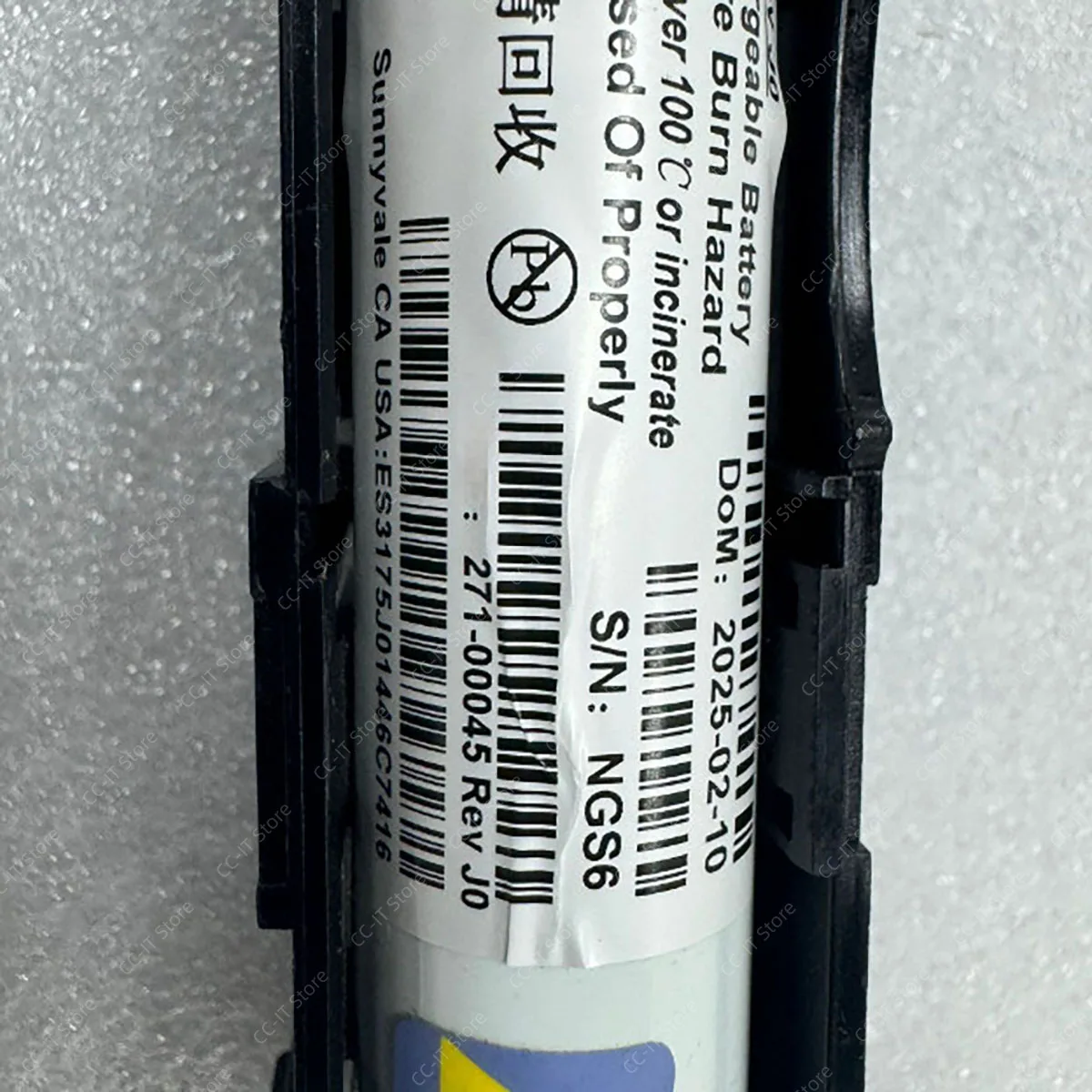 271-00045 111-02499 111-02498 7.2V Li-ion Cache Backup Battery RAID Storage Controller Replacement Battery