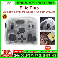 TourBox Elite Plus Bluetooth Keyboard Console Custom Drawing CSP iPad Mini Keyboard Portable Creative Designer PC Customizable