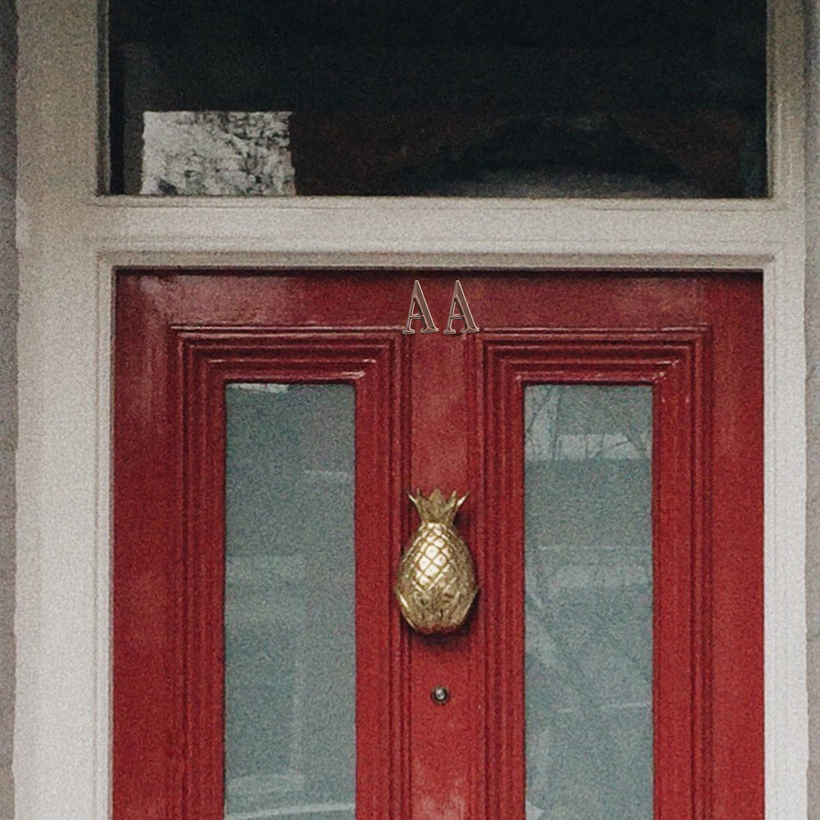 1 حقيبة أرقام ذاتية اللصق ملصق لباب صندوق البريد جدار عنوان التسمية في الهواء الطلق داخلي استخدام ABS الراتنج جودة رقم الشارع #2