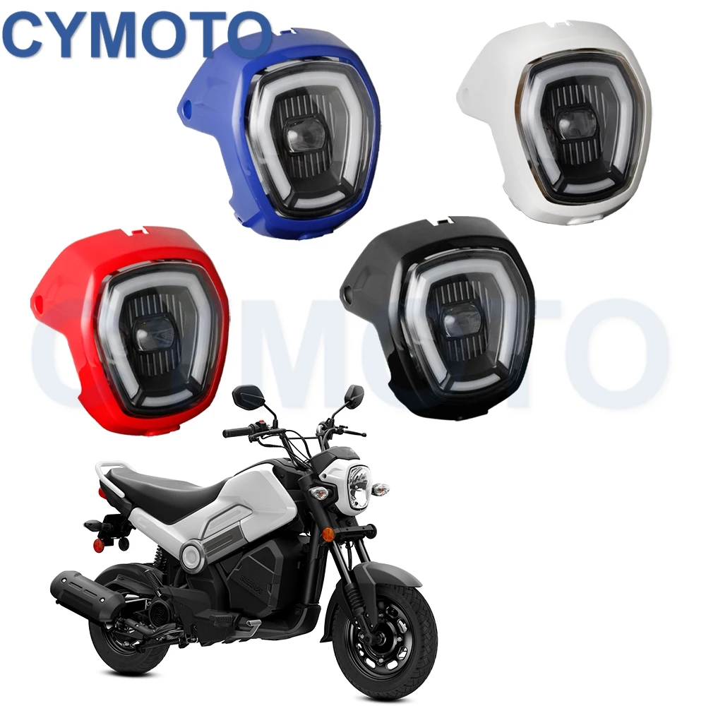 

Motorcycle DC 12V Headlight Assembly For Honda NAVI 2022-2023 Head Lamp Accessories Black Fairing Front Light HeadLamp