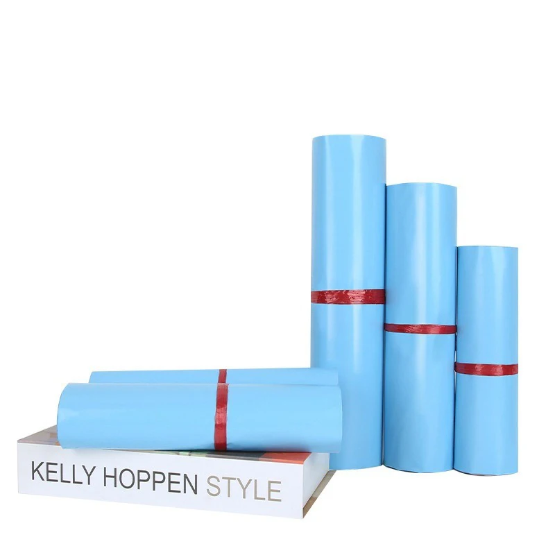 10 Stuks Gekleurde Plastic Koerierstas Kleine Express Envelop Kleding Verpakking Verzendzak Poly Mailer Zelfzegel Postzakken Zakje