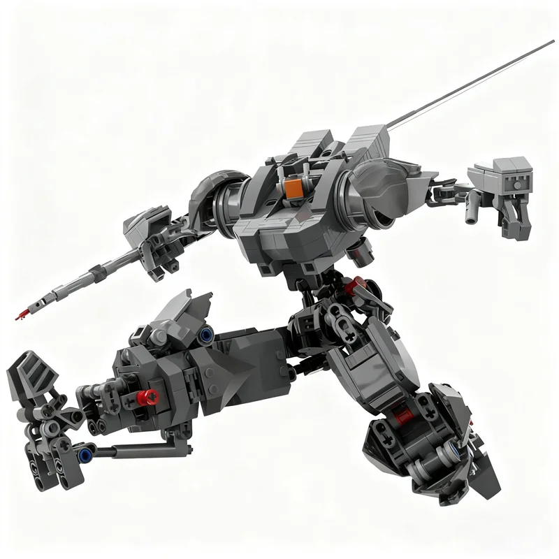 670 Uds. MOC Farseer Marco de combate anticadatorio modelo de Harry bloques de construcción regalo de Navidad juguetes de arquitectura Idea ladrillo educativo