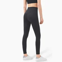 Solid Color High Waist Yoga Legging soft Women Sport Pant Tight Butter Athletic Gym Comprehensive Training Jog Back Waist Pocket 6