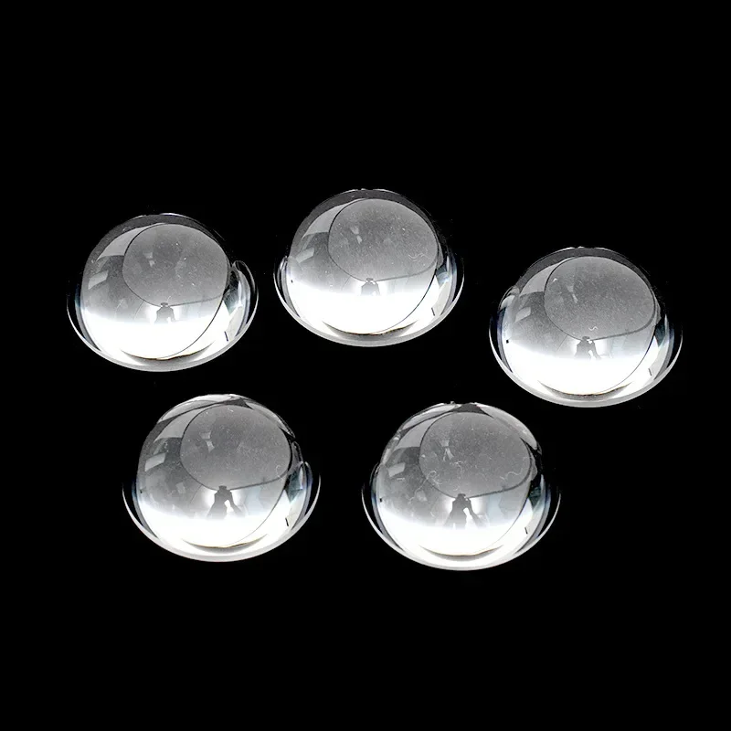 High Quality Transparent Hemispherical Lens Diameter of 20 Mm Lenses Condenser Optical Instruments