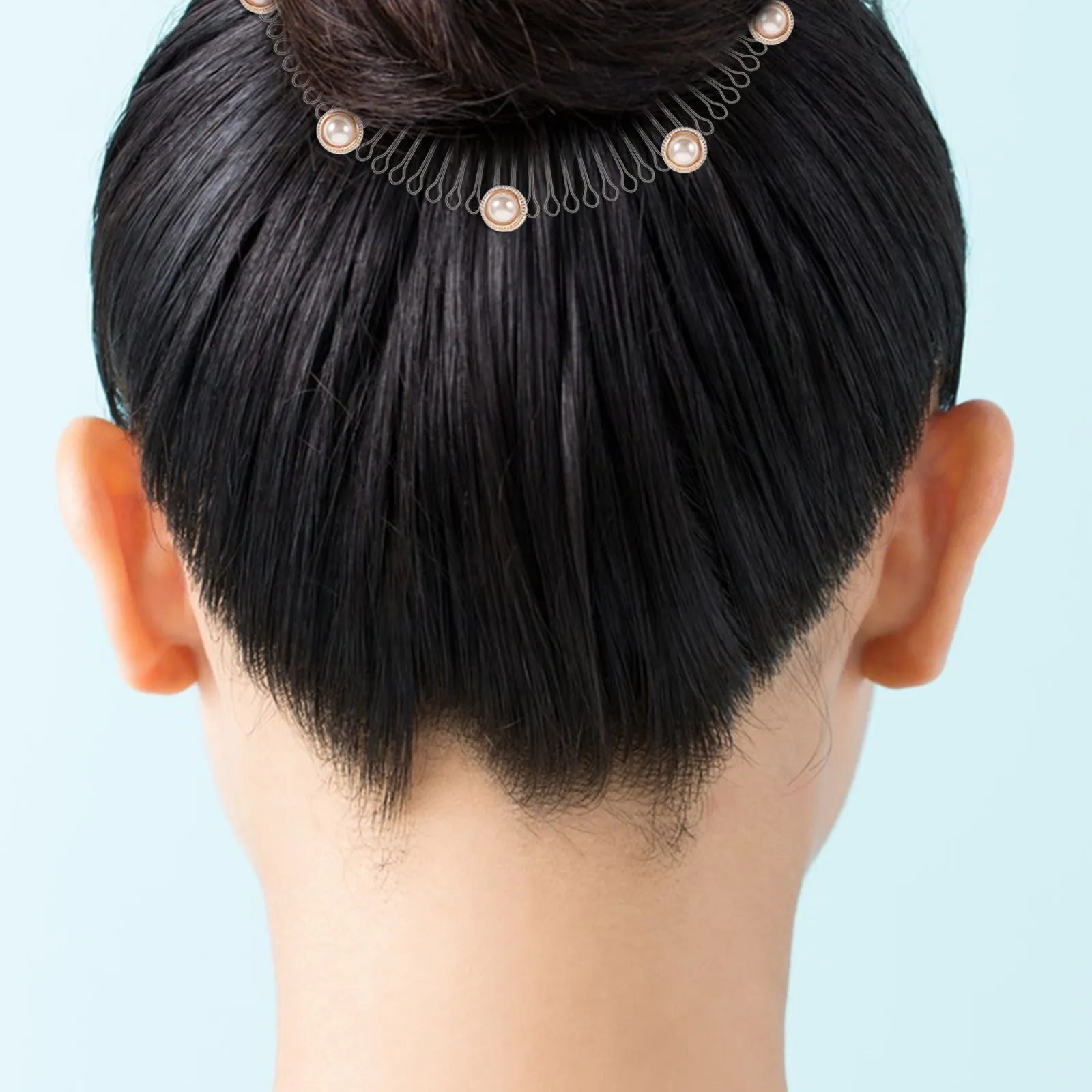 

4Pcs Hair Comb Holder Invisible Design Seamless Integration with Any Hairstyle Flyaways All Day Hold Hair Styling