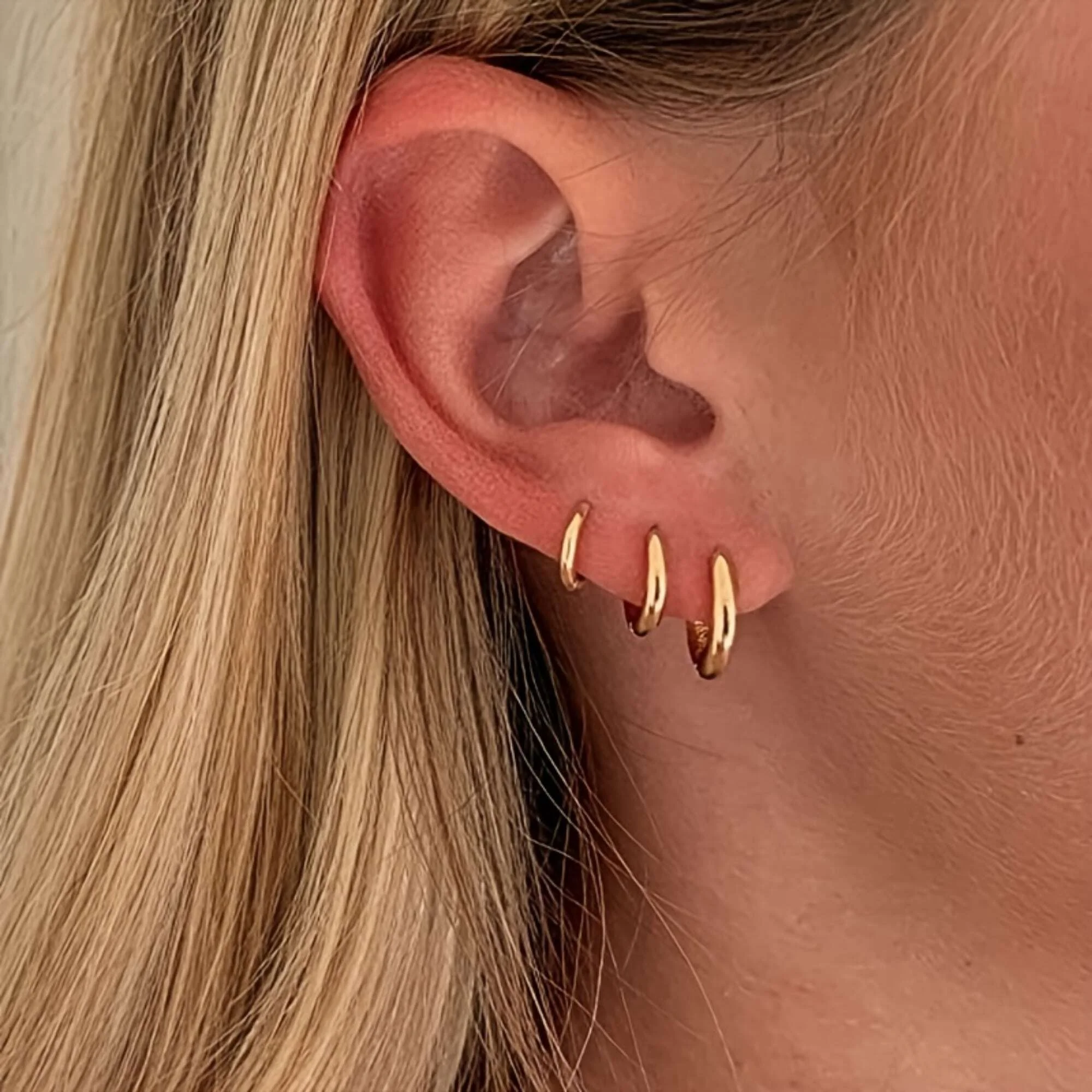 3 Paar personal isierte Mode einfache Retro kreisförmige Design Ohrringe Schnalle Damen schmuck zartes Geschenk jeden Tag lässig