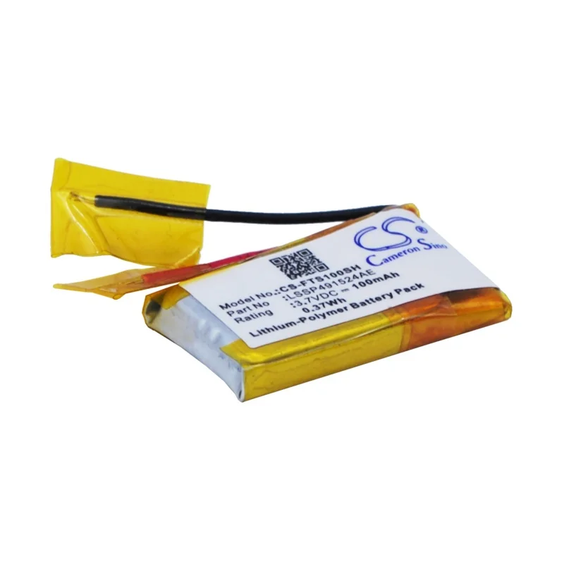Cameron Sino Smartwatch Battery 3.7V/100mAh LSSP491524AE for FitBit Surge