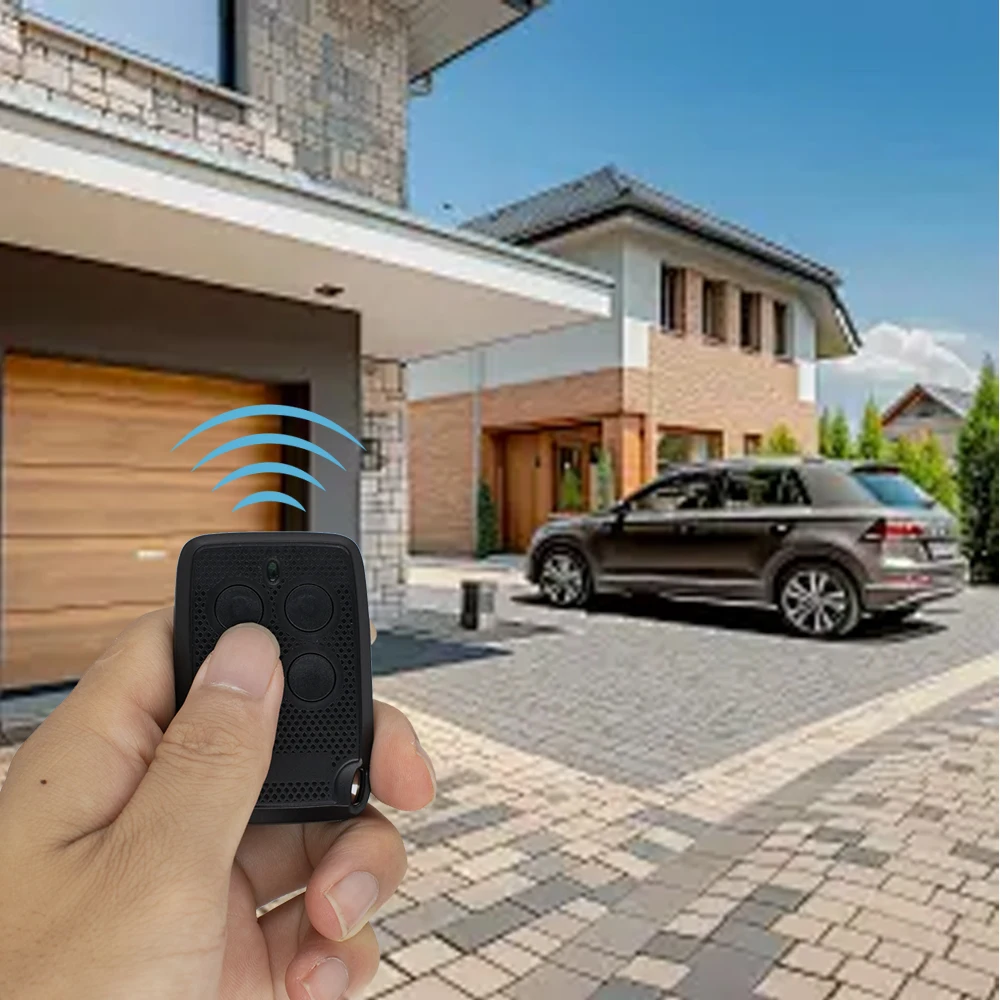 PROTECO ANGIE-R 433mhz Rolling Code Transmitter 433.92MHz Remote Control for Electric Garage Door and Gate Keychain