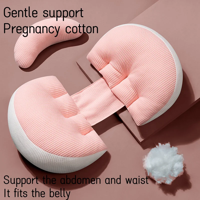 

Multifunctional Pregnant Women's Waist Pillow Soft Comfort Cotton Abdominal Support During Pregnancy Cushion Maternity Pillow