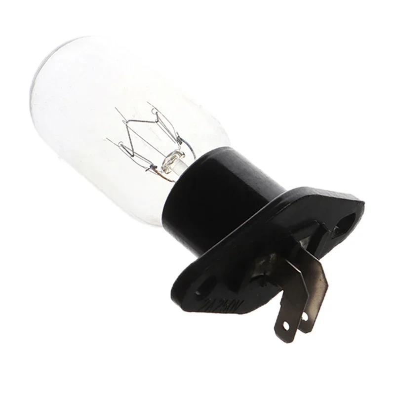 1Pc 2025 NEW 220V 15-20W Universal Microwave Oven Bulb Replacement Refrigerator Lighting Bulb Base Design with Holder