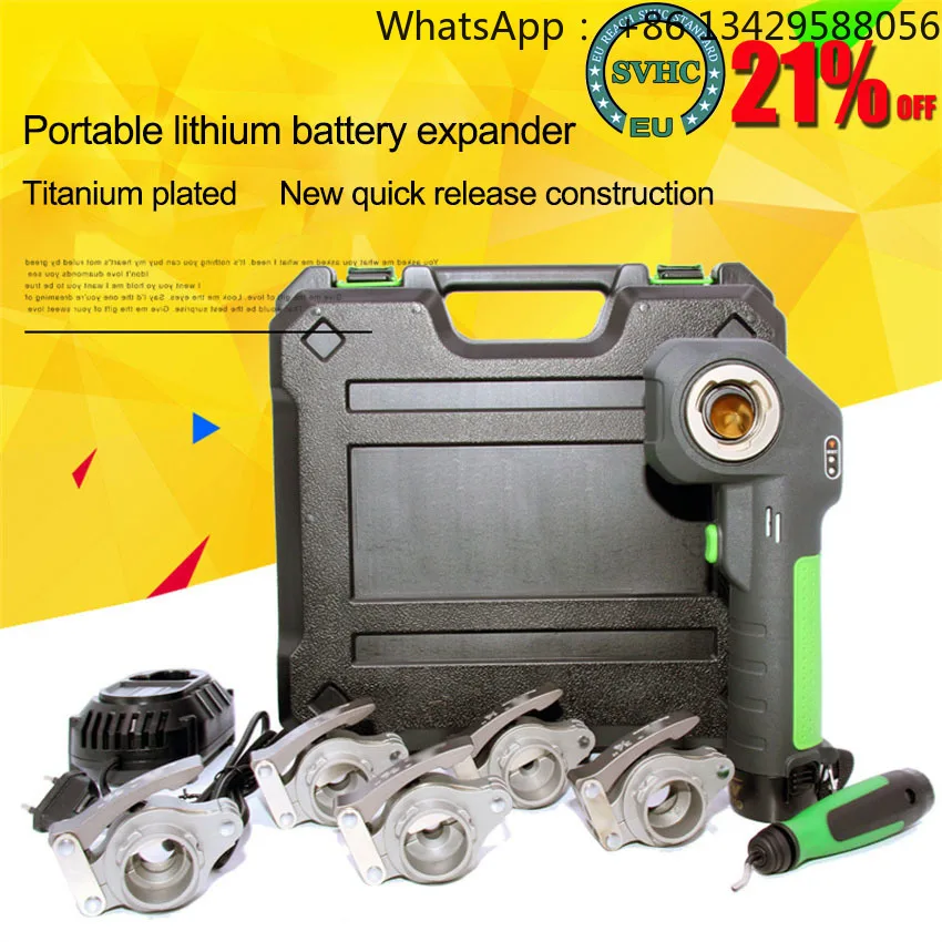 

Herramienta abocardado expansor batería litio ST-E800A, expansor tubo cobre eléctrico, herramienta mantenimien