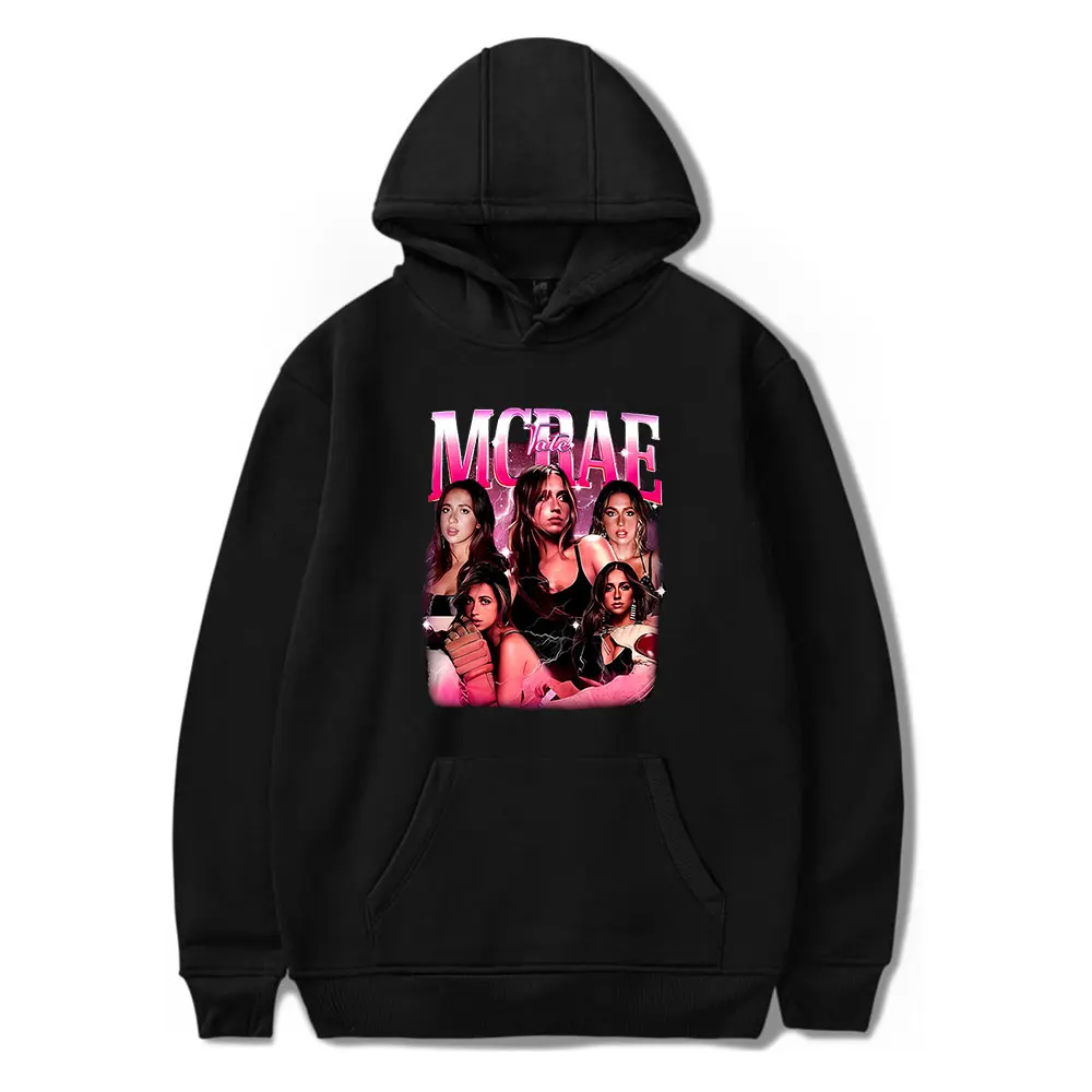 

Tate McRae Vintage 90s Hoodie Men and Women Hip-hop Sports Harajuku Pullover Sweatshirt Spring Sweatshirt
