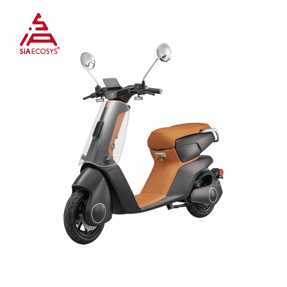 SiAECOSYS S-Stardust Electric Scooter 48V 60V 900W 45KPH with Hydraulic Disc Brake and Lead-acid Li-ion Battery