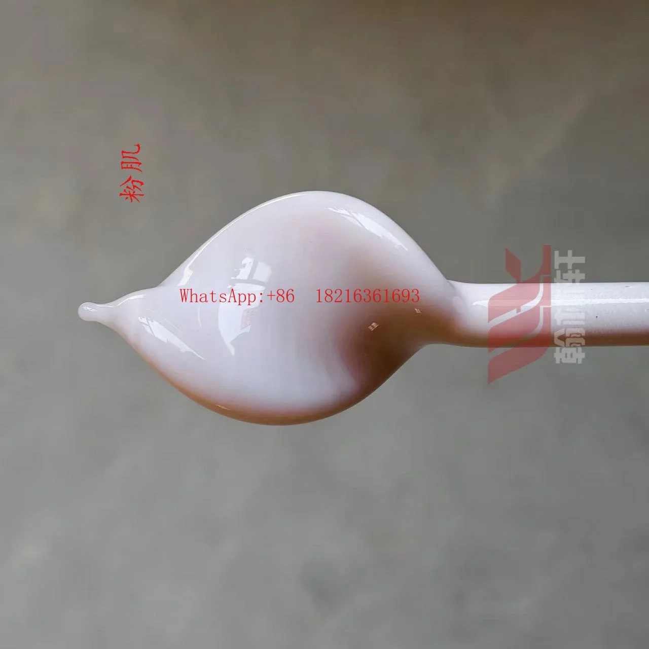 Limited Time Light Pink White Burnt Glass Lamp Work Stick Color Borosilicate Hard Material DIY Handmade Material