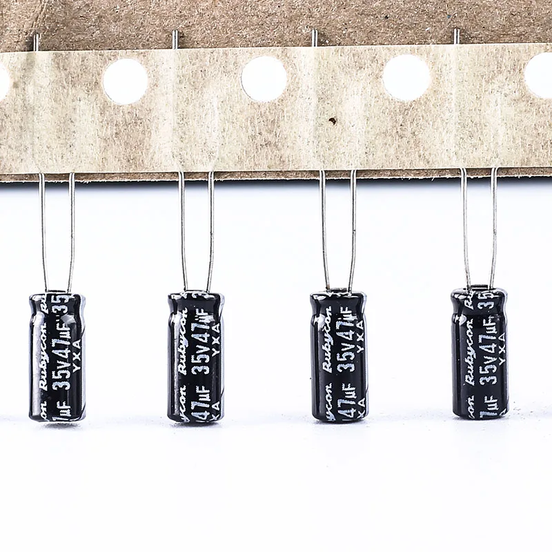 

50pcs RUBYCON YXA 47uf 35v Capacitor long life 105℃ 5*11mm 35v 47uf