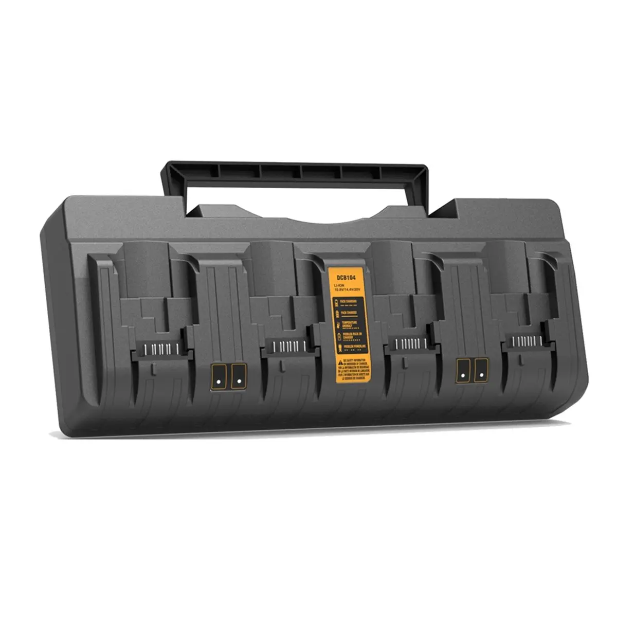 【CYBER MONDAY】3A 4 Port Charger DCB104 Battery Charger 4-Slot Battery Charger for 12V to 20V Battery Charger EU Plug