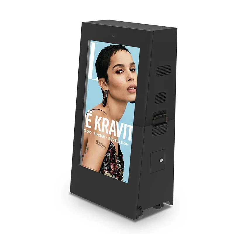 

Refee 43" Battery Powered Waterproof Portable Floor Standing Kiosk Lcd Advertising Screen