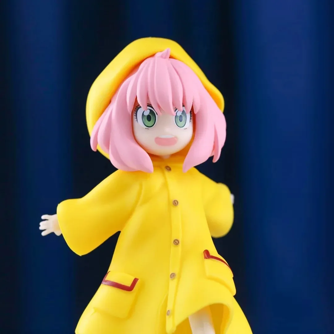 Anime Spy X Family Anya Forger Figurka Cute SpyFamily PVC Action Figure Collection Model Doll Toy Figurka Dla Dziecka Prezent Urodzinowy