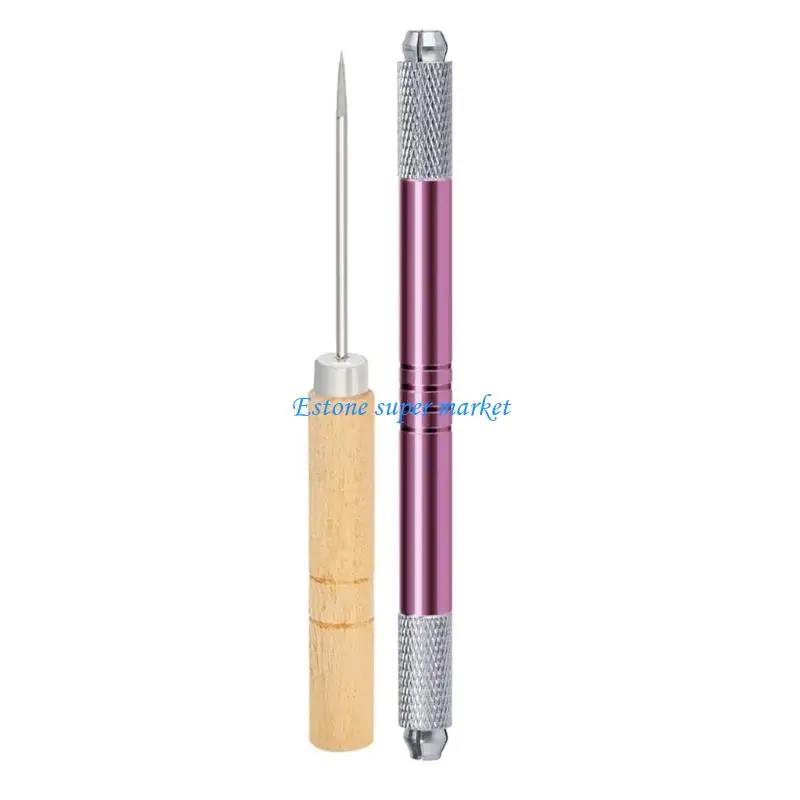 090B Professional Doll Hair Rerooting Tool Kits with Ergonomic Grip and Metal Construction for Comfortable and Accurate Work