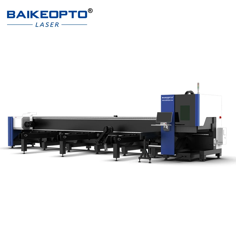 Baikeopto BK-TS6020+S3 6000W Faserlaserrohr Metallschneidemaschine