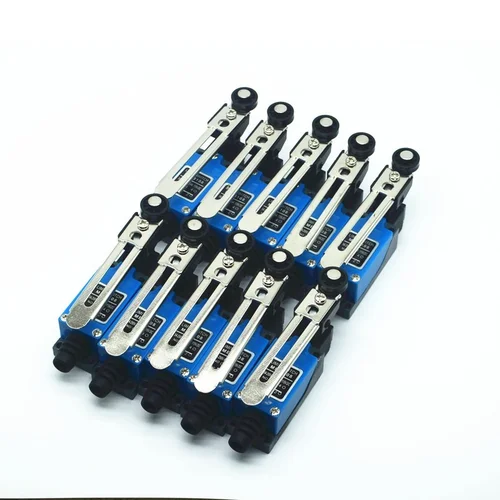 10 Uds ME-8108 interruptor de límite tipo brazo de rodillo momentáneo para fresadora láser CNC 5A 250V microinterruptor ME8108