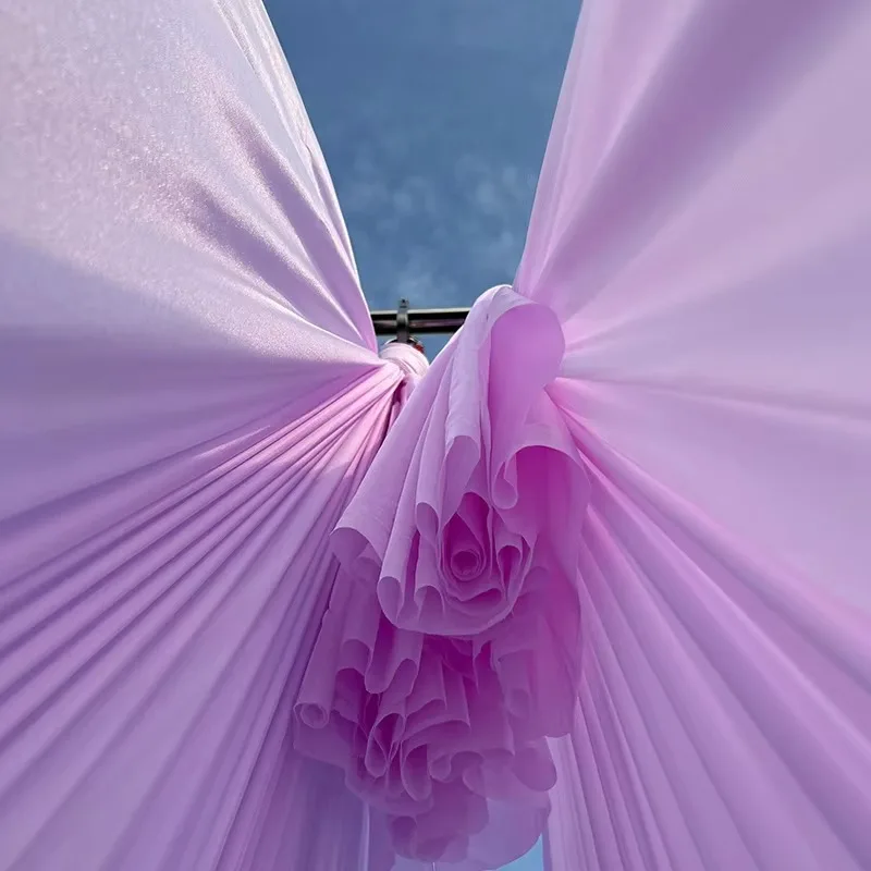 Hamaca de Seda Premium de Baja Elasticidad para Yoga Aéreo, Equipo de Entrenamiento de Gimnasia para Principiantes, Baile, Hogar e Interiores