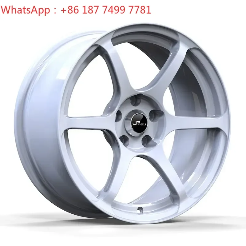 Factory Custom Passenger Car Wheels 18 Inch 5x114.3 T6061-T6 Forged Aluminum Alloy Wheel Rim White for Chaser-JM7416
