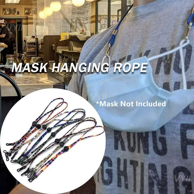 Masks Rope Portable Adjustable Neck Strap String Rope Band Glasses Accessories Sunglasses Chain Anti-lost Face Mask Hanging New