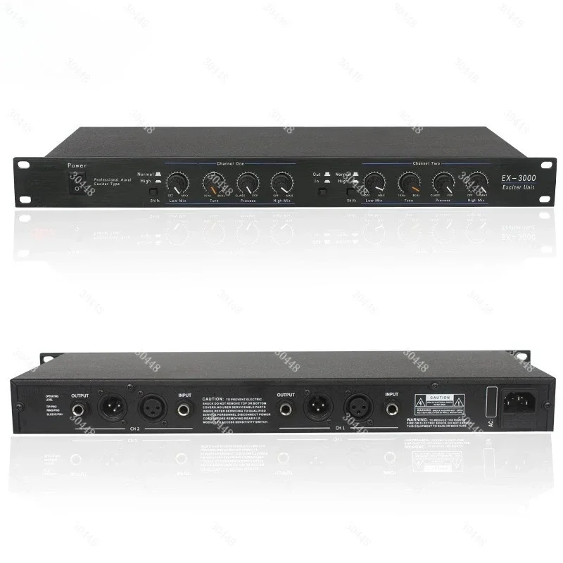 EX-3000 Vocal Enhancer Preamp Audio Stage Microphone Gain Processor Professional Voice Effect