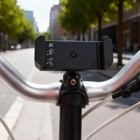 Brompton A/C/P Line mobile phone holder aviation aluminum alloy CNC machining lightweight navigation